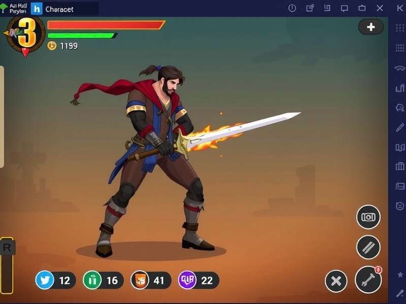 Desi Combatant gameplay screenshot showing character combat