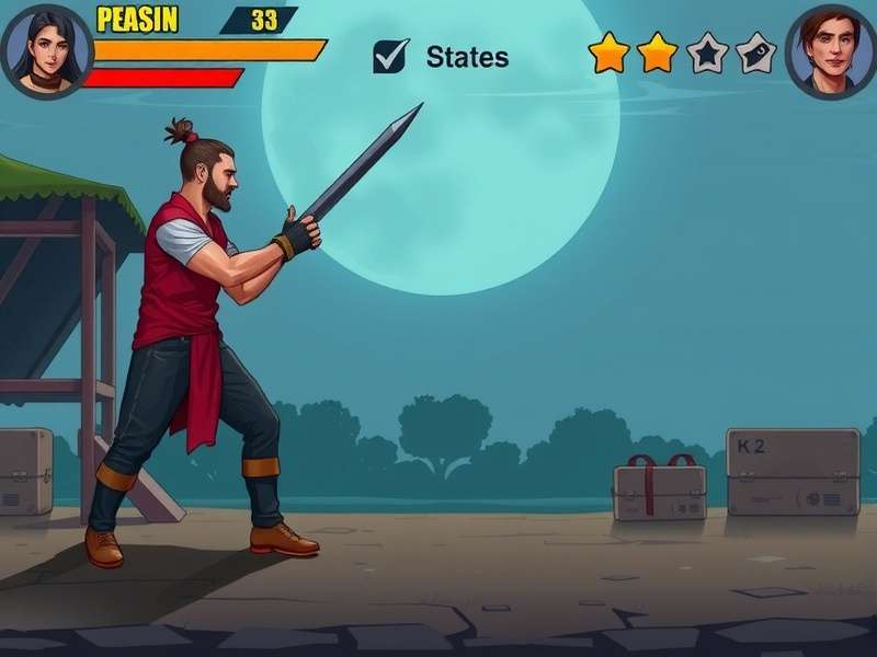 Desi Combatant character selection screen